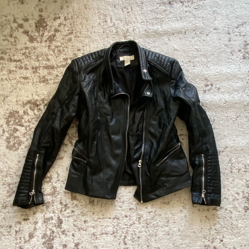 Vegan Leather Jacket